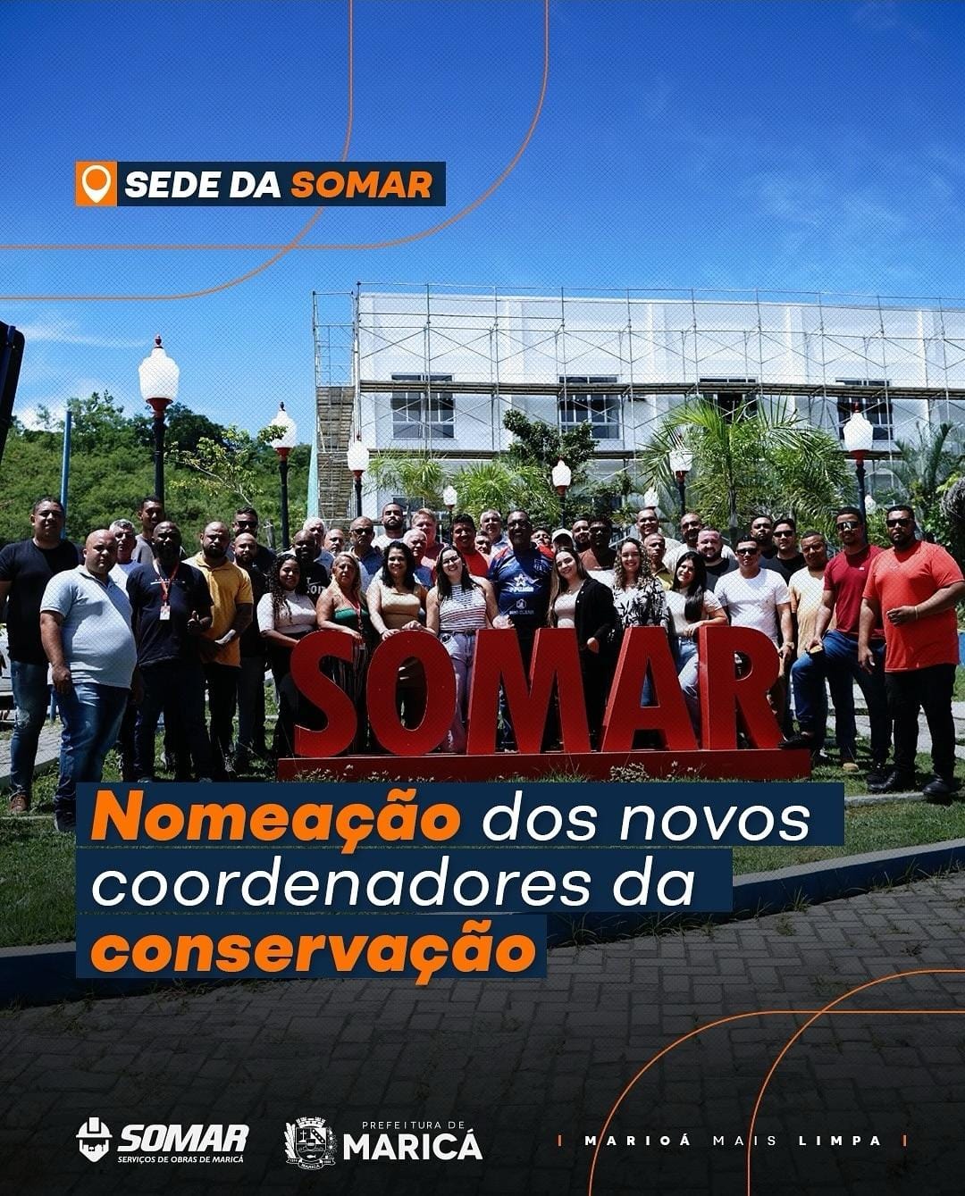 Nomeação dos novos coordenadores da conservação em Maricá