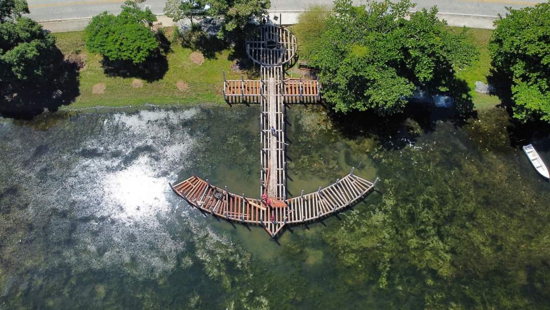 Equipe da SOMAR esteve no Jardim Interlagos para registrar o progresso na construção do novo deck.