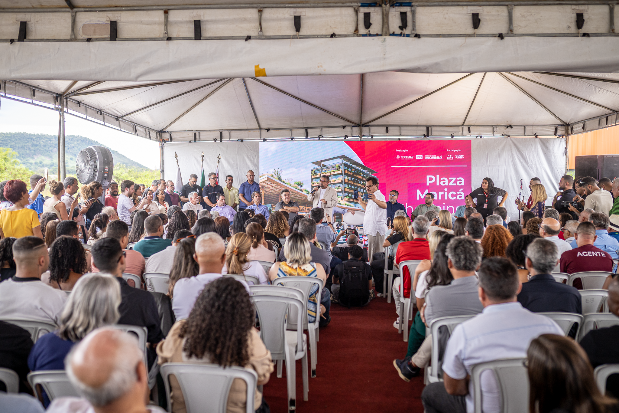 Prefeitura de Maricá lança obras do Plaza Maricá Shopping